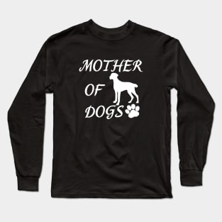 Mother of Dogs - Brittany Spaniel Dog Long Sleeve T-Shirt